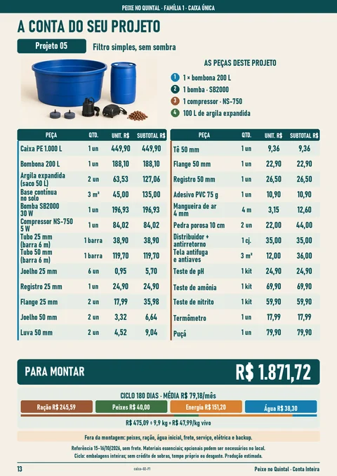 Filtro simples, sem sombra: a conta — página real v2